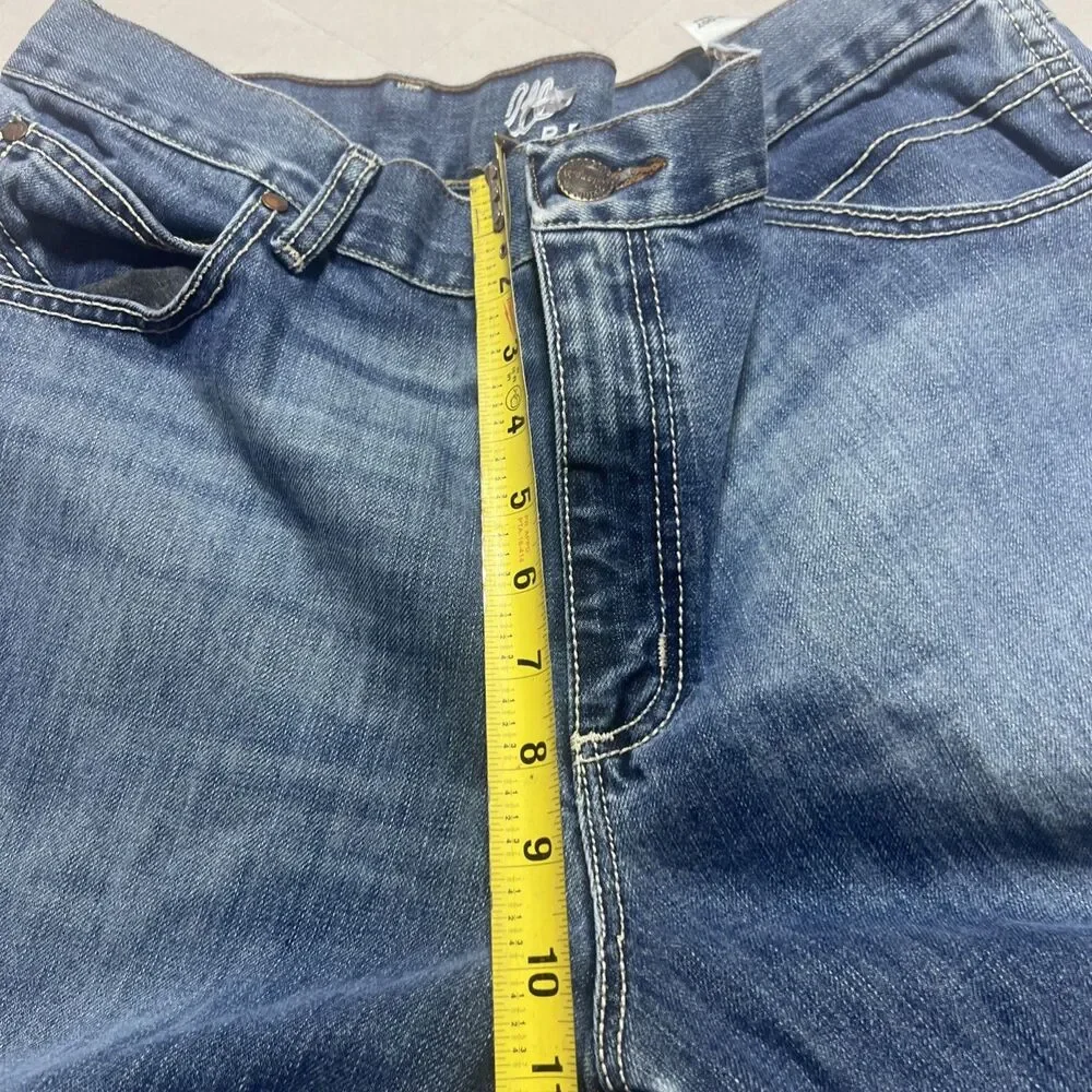 Wrangler Retro Jeans Mens 38x32 Slim Bootcut Stretch Dax Dark Wash Denim